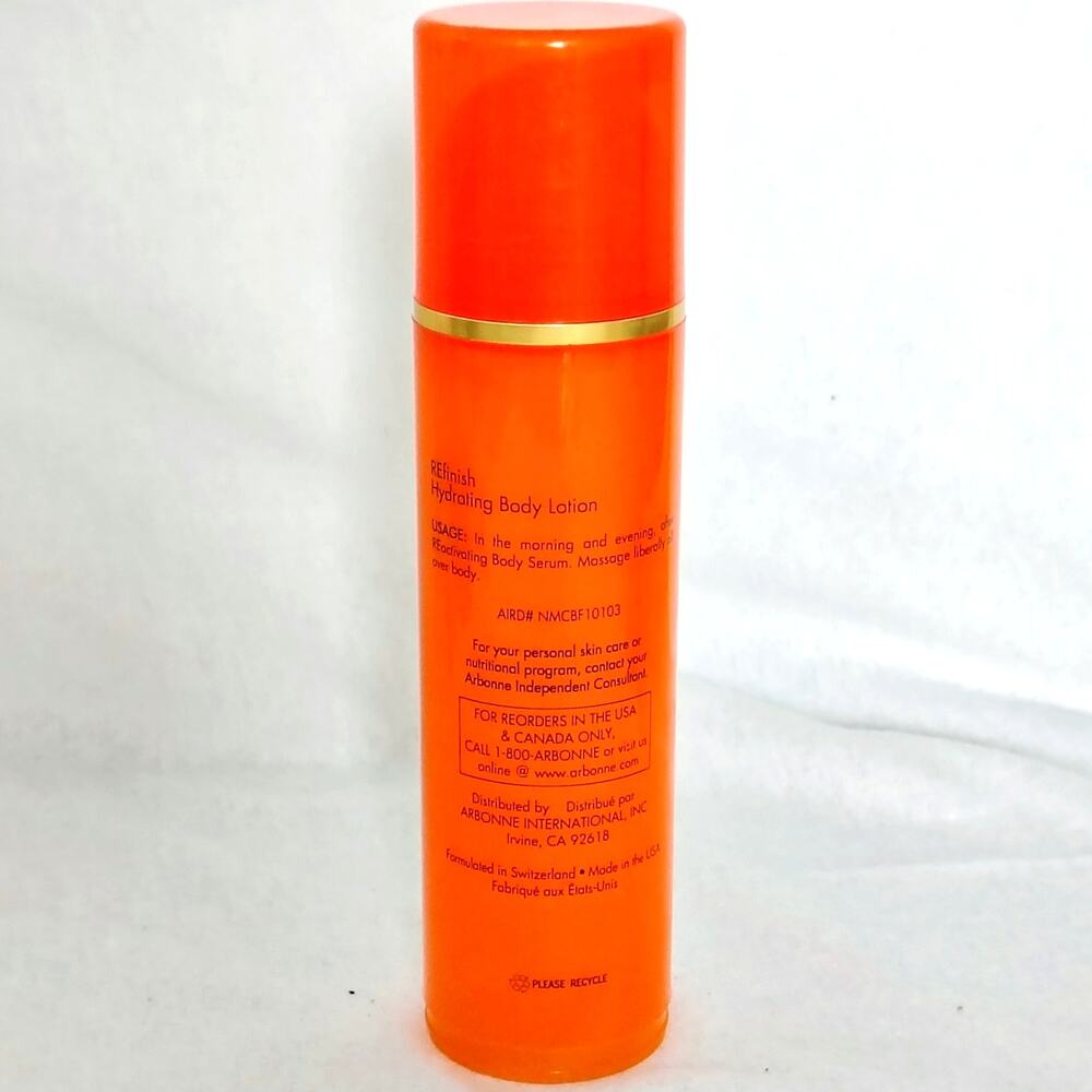 Arbonne Nutrimin C RE9 Refinishing Hydrating Body Lotion 7.34 oz. AM PM READ - Picture 2 of 5